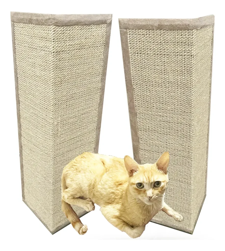 Detalhes reais de arranhador para gatos