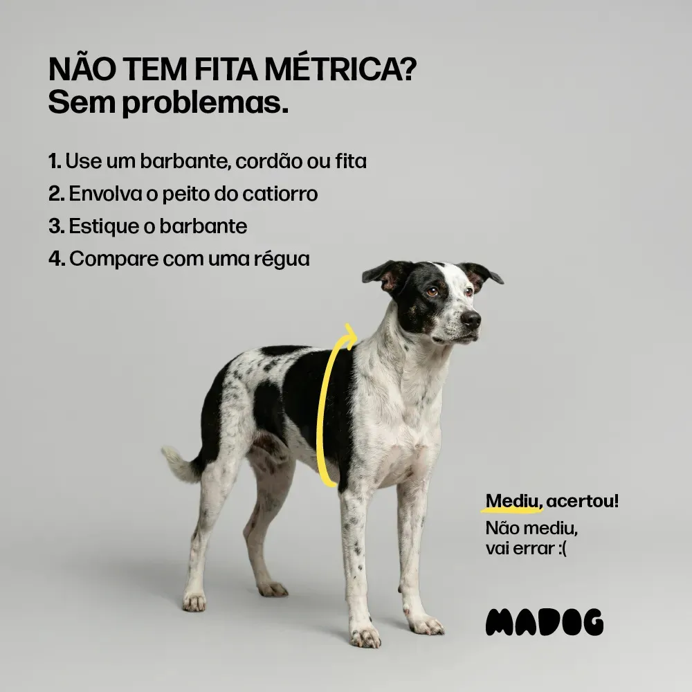 Detalhes reais de peitoral antipuxão