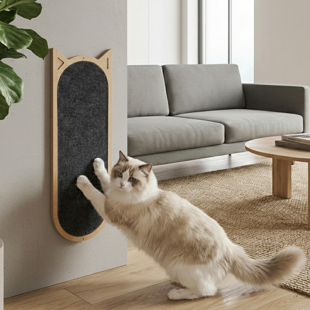 Arranhador de parede e protetor de sofá para gatos Cat Love