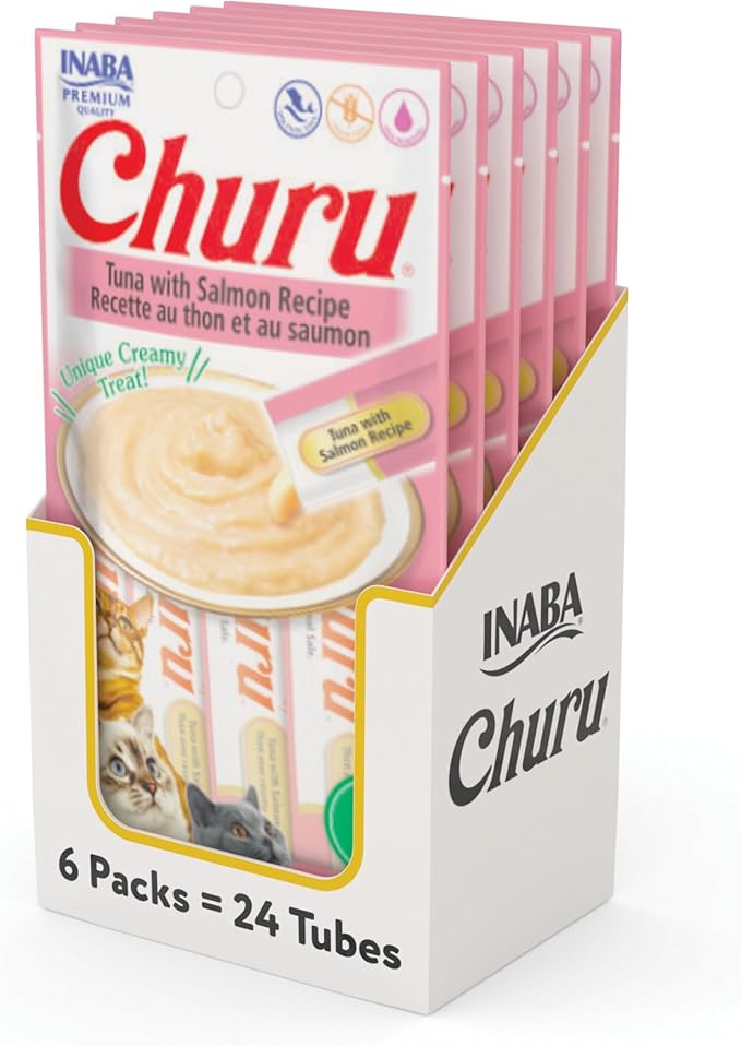 Imagem do anúncio de Inaba Churu Atum e Salmao 24 tubos