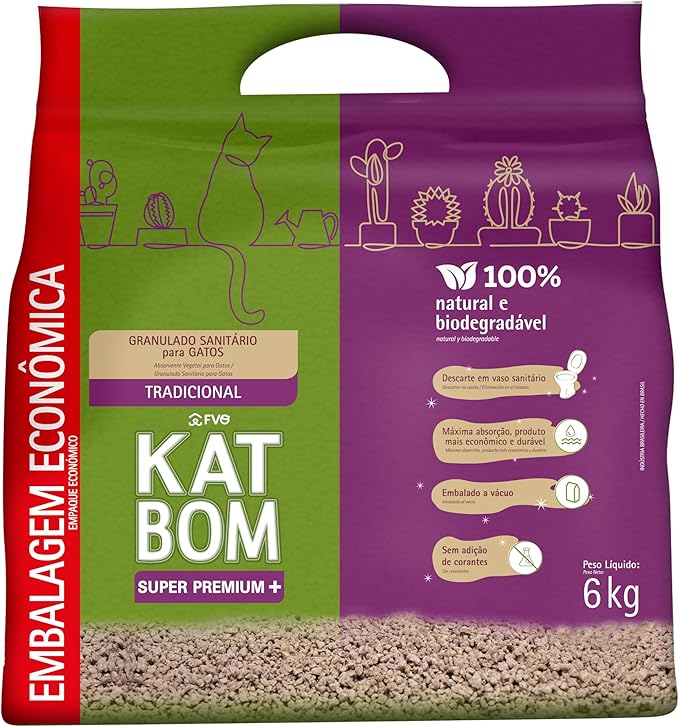 Imagem do anúncio de Katbom Economico Tradicional 6 kg