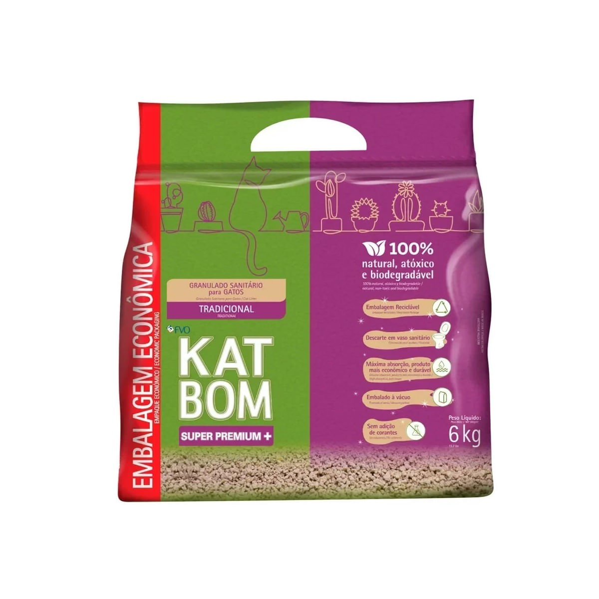 Outra imagem do anúncio de Katbom Economico Tradicional 6 kg