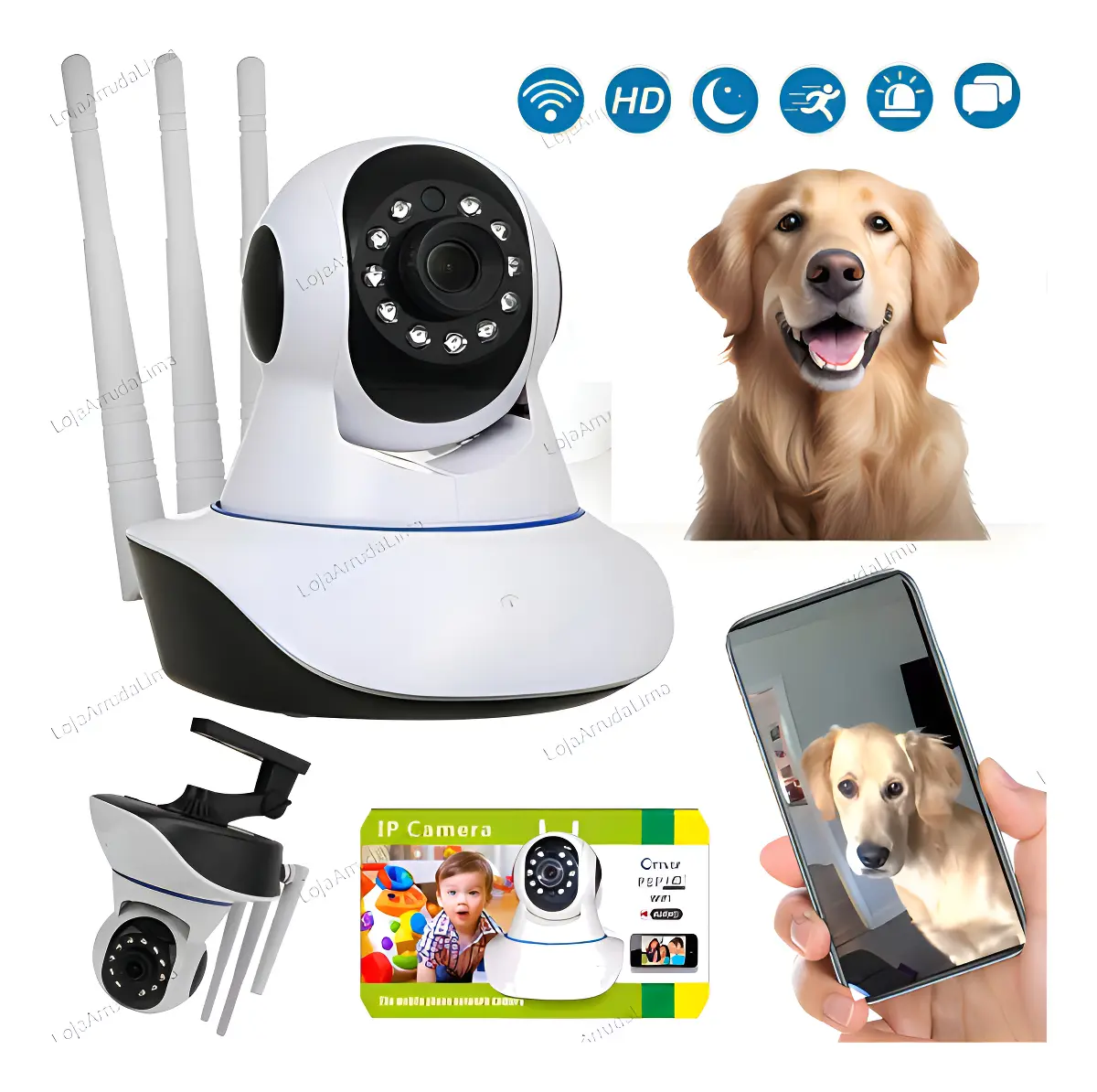Imagem do anúncio de AL Pet IP Wi-Fi