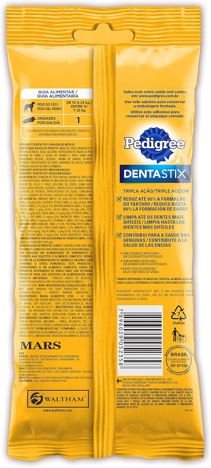 Outra imagem do anúncio de Pedigree Dentastix Porte Medio