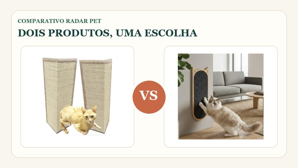 Comparativo: Campana Pet kit 2 arranhadores de canto vs Cat Love adesivo de parede: qual arranhador protege melhor o sofá?