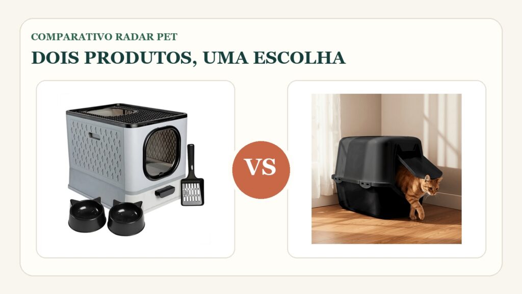 Comparativo: Furba Sandbox Luxo vs Dura Pet's caixa fechada antiodor: qual caixa de areia fechada faz mais sentido para o seu gato?