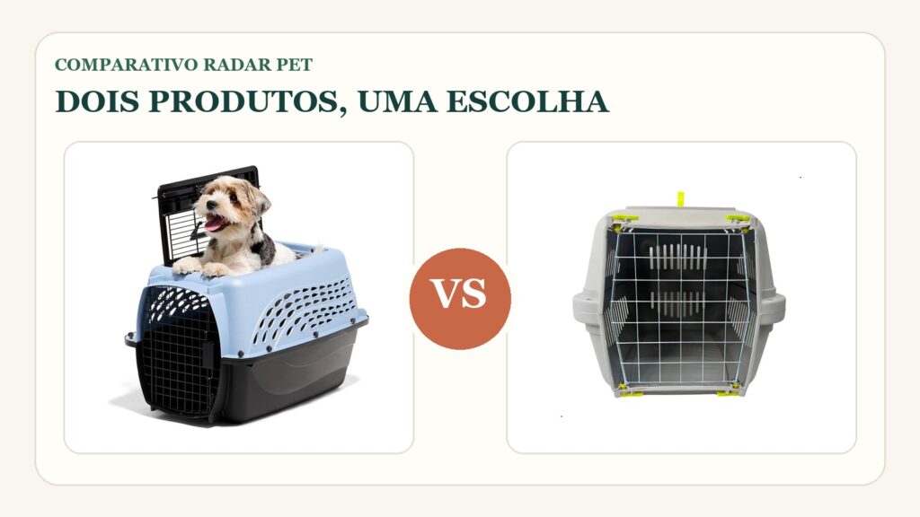 Comparativo: Petmate Top Load vs DuraPets N1: qual caixa escolher?
