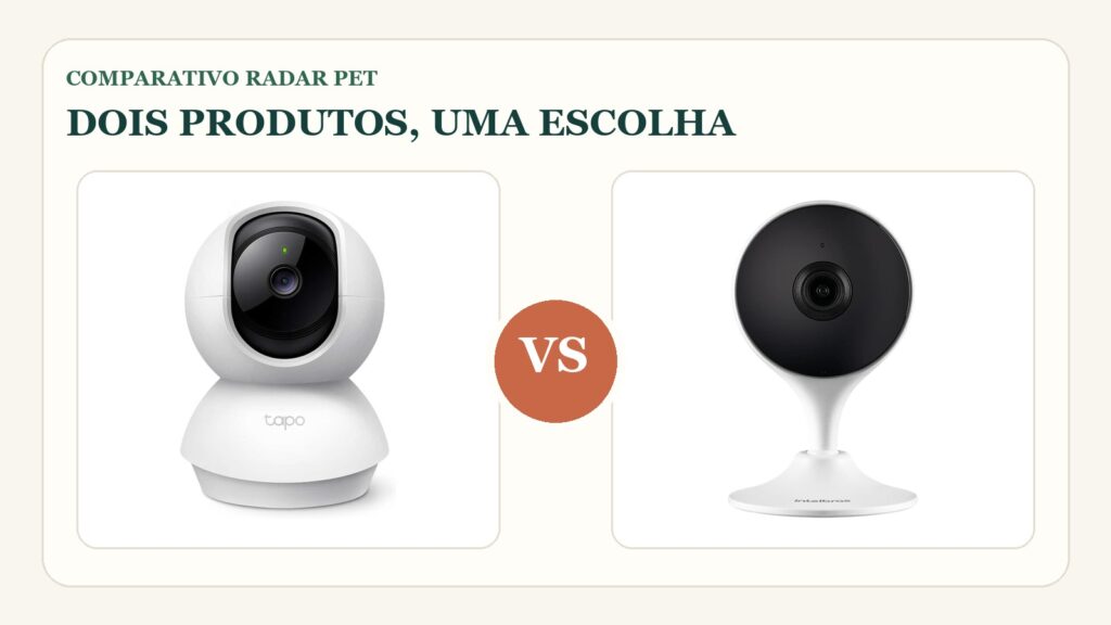 Comparativo: Tapo C200 vs Intelbras Mibo iM3 C: qual câmera interna para monitorar pet?