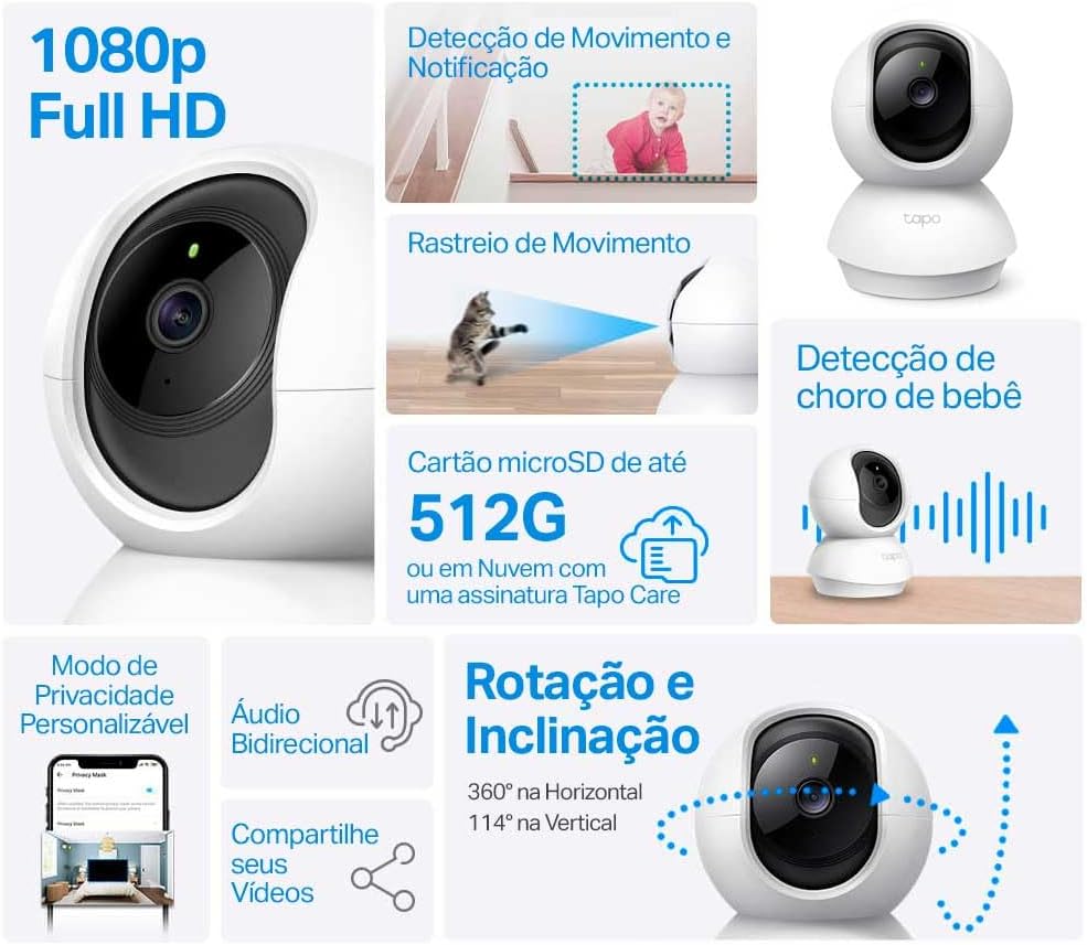 Outra imagem do anúncio de TP-Link Tapo C200