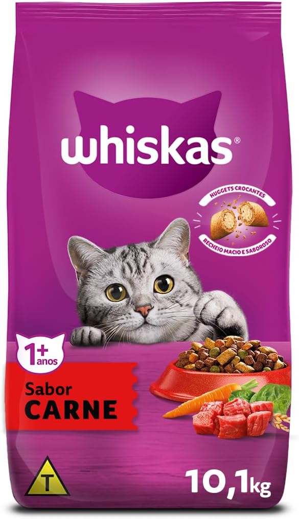 Imagem do anúncio de Whiskas Adultos Carne 10,1 kg