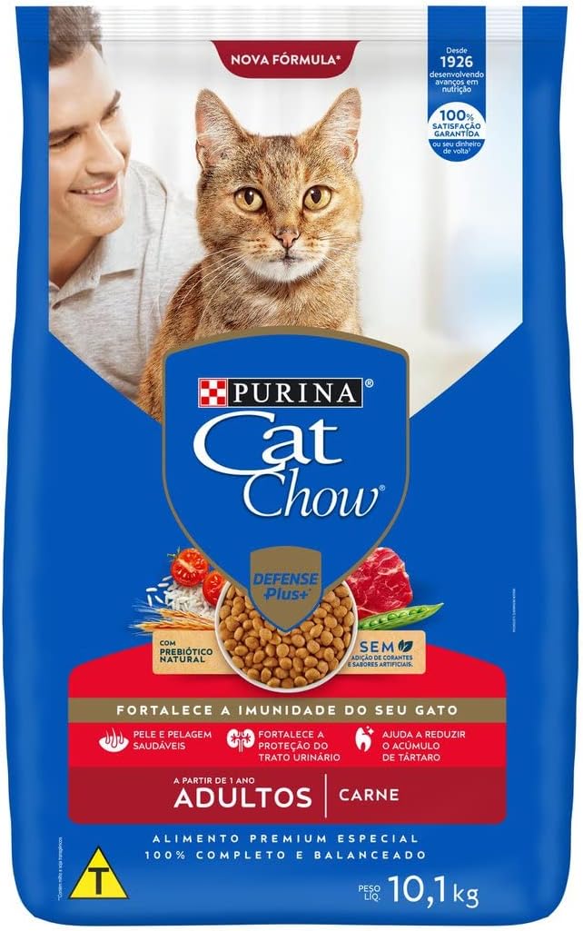 Imagem do anúncio de Purina Cat Chow Adultos Carne 10,1 kg